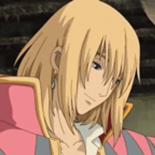 Howl's Moving Castle Howl Looking Around GIF