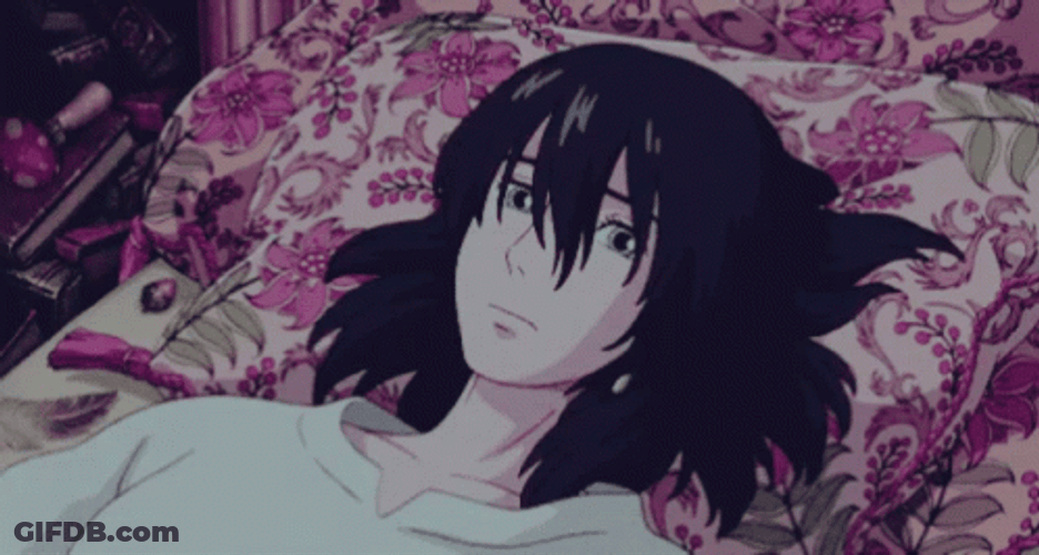 Howl's Moving Castle Howl Lying Down GIF