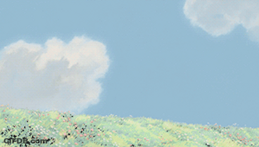 Howl's Moving Castle Sophie And Howl Holding Hands GIF