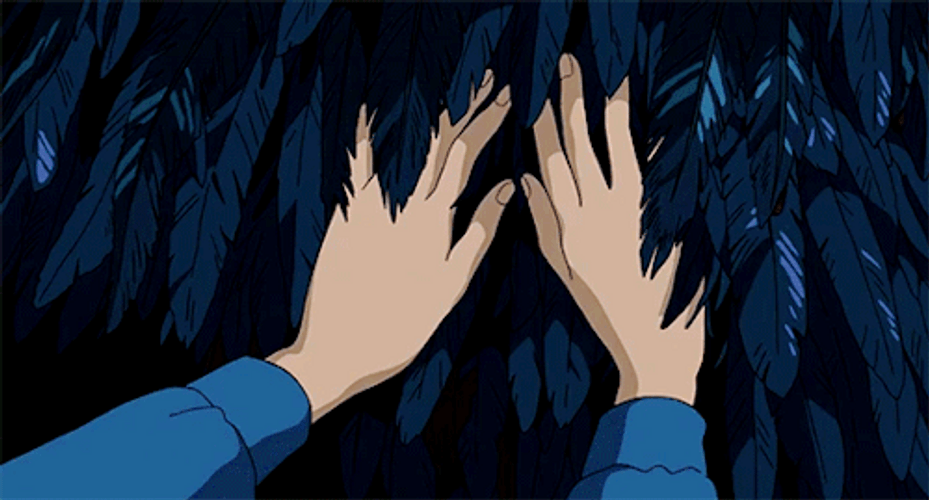 Howl's Moving Castle Unveiling Howl's Face GIF