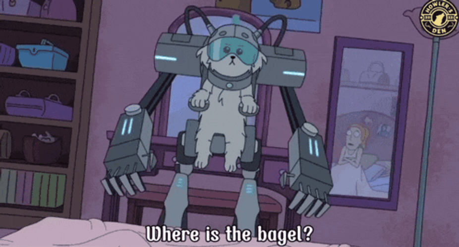 Howlers Den Morning Bagel GIF