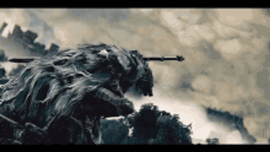 Howling Blaidd The Half-Wolf Elden Ring GIF