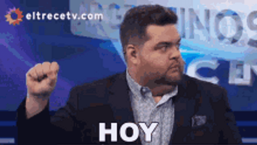 Hoy Es Viernes EltreceTV Game Show Host GIF
