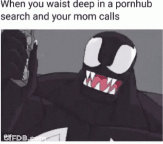 Hub Venom Meme Calling GIF