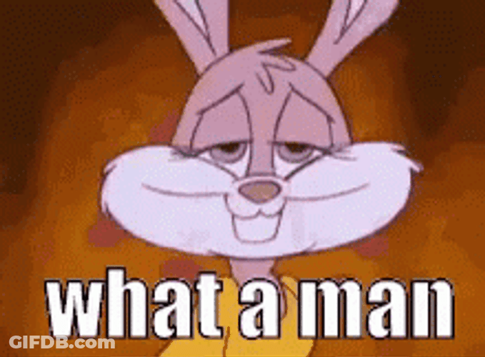 Hubba Hubba Babs Bunny In Love GIF