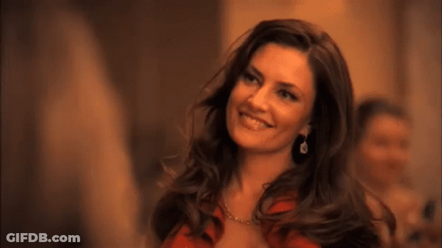 Hubba Hubba Biting Lip Impressed Madchen Amick GIF