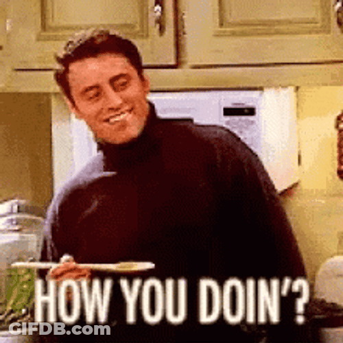 Hubba Hubba Cocky Matt LeBlanc GIF