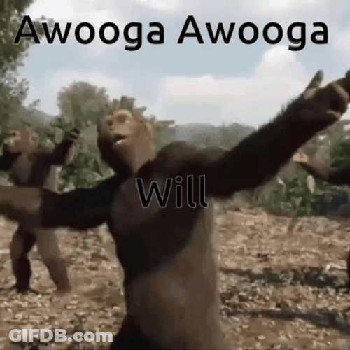 Hubba Hubba Dancing Gorillas GIF
