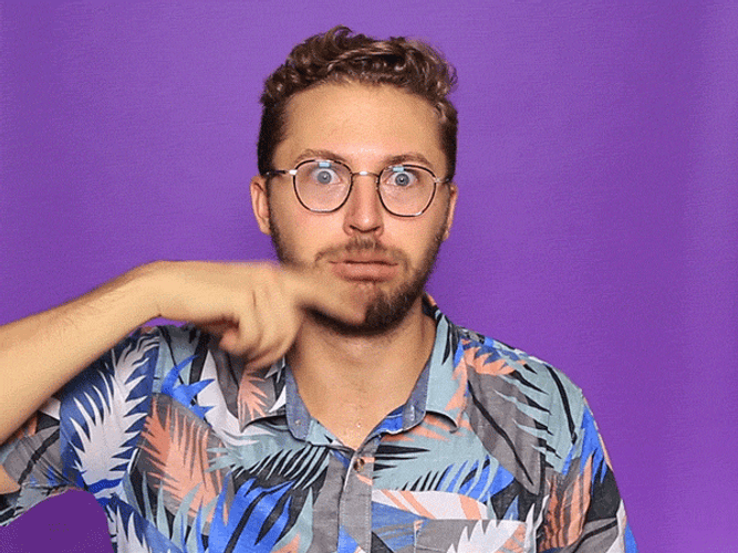 Hubba Hubba  Kyle Sauer Fluttering Lips GIF