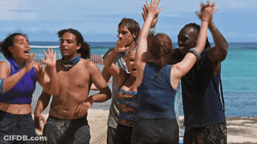 Huddle Happy Hugs GIF