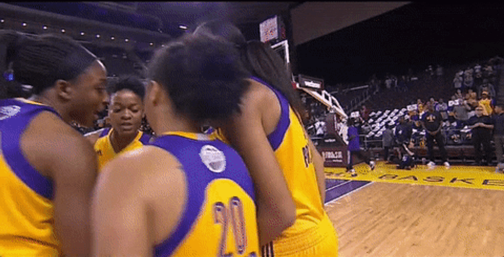 Huddle Ok Let's Do This GIF