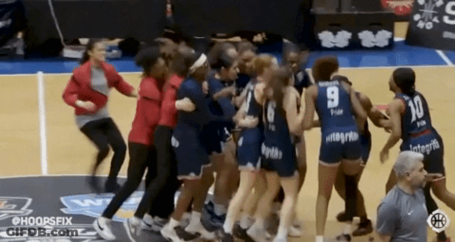 Huddle Volleyball Girls GIF