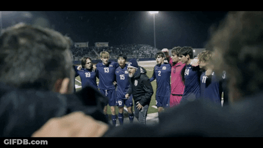 Huddle We Can Do This GIF