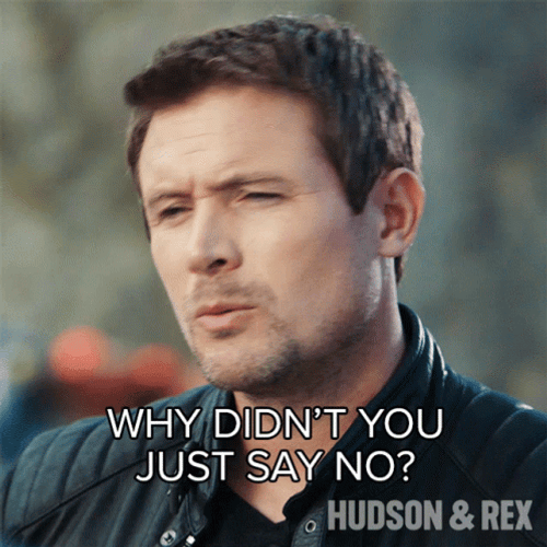 Hudson And Rex You Didn't Have To Cut Me Off Meme GIF