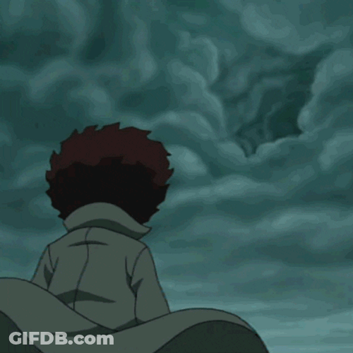 Huey Freeman Emotional Scene GIF