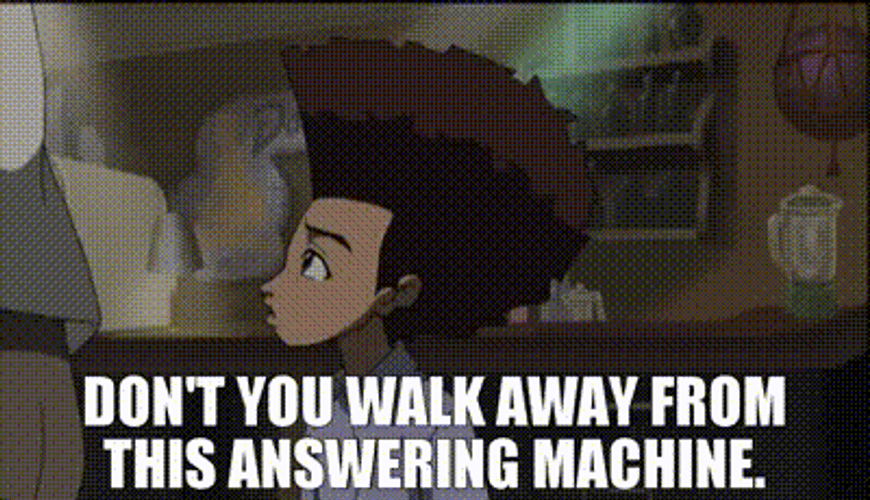 Huey Freeman Uncle Ruckus GIF