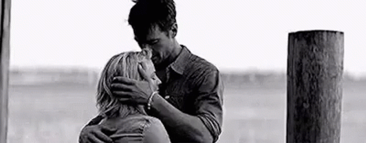 Hug Romantic Couple Romance GIF