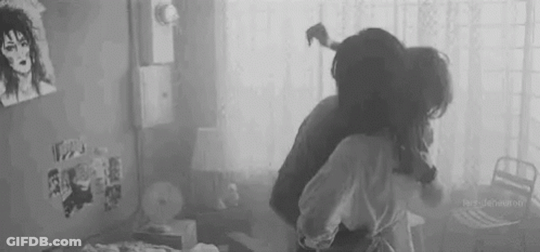 Hug Romantic Gentle Couple GIF