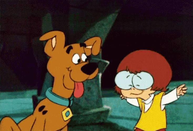 Hug Scooby Doo GIF