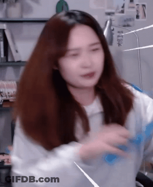 Huge Blue Glasses GIF