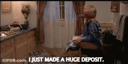 Huge Deposit Dumb And Dumber GIF
