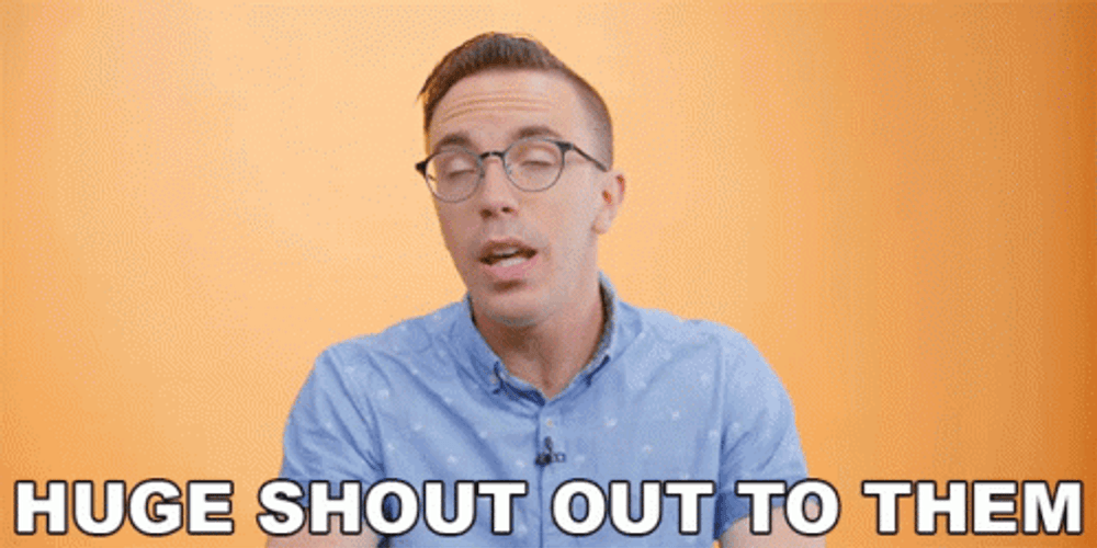 Huge Shout Out To Them GIF