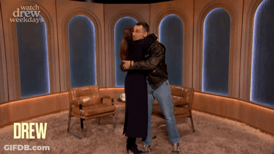 Hugging Lift Jack Antonoff GIF