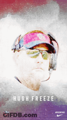 Hugh Freeze GIF