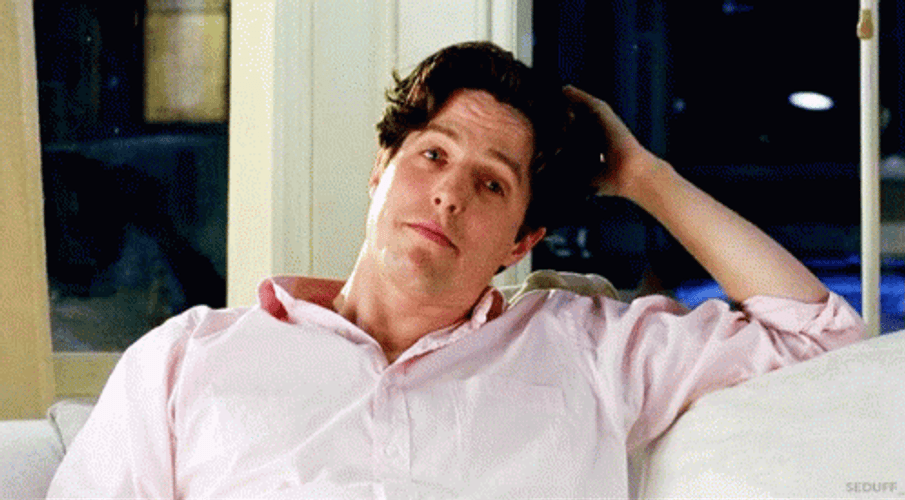 Hugh Grant Saying Absolutely Perfect GIF