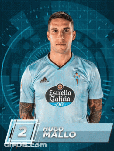 Hugo Mallo Adidas Jersey GIF