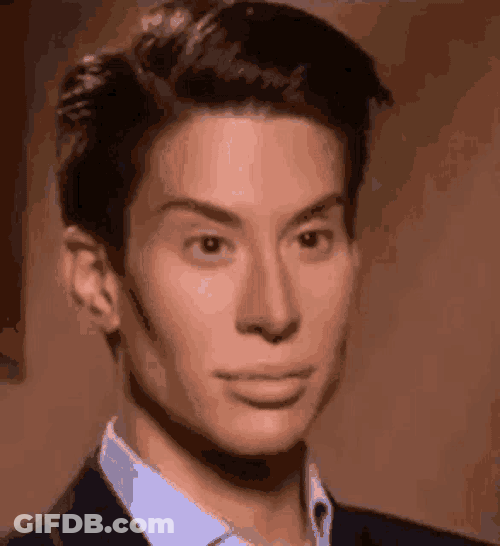 Huh Blink GIF
