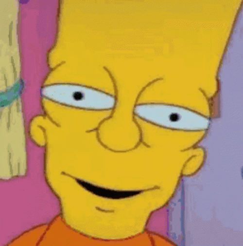 Huh Meme Bart Simpsons GIF