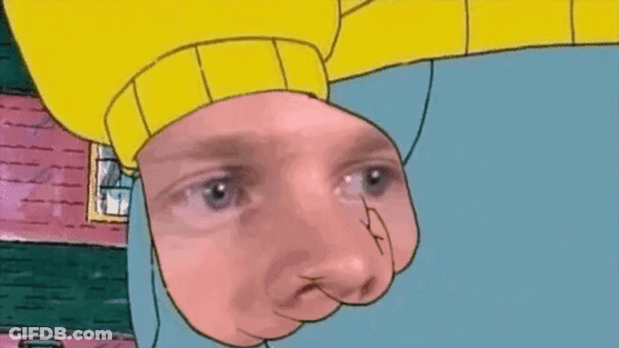 Huh Meme Funny Simpsons Fist GIF