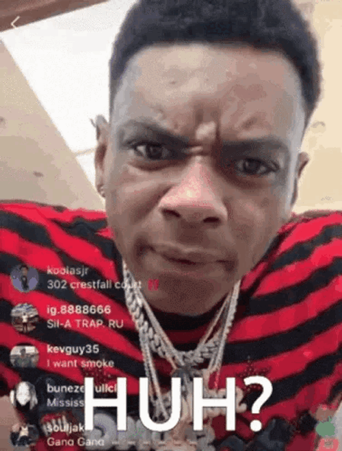Huh Souljaboy GIF