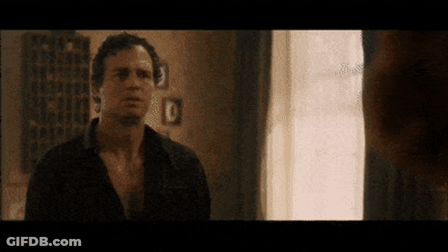 Hulk And Black Widow Normal Versions GIF