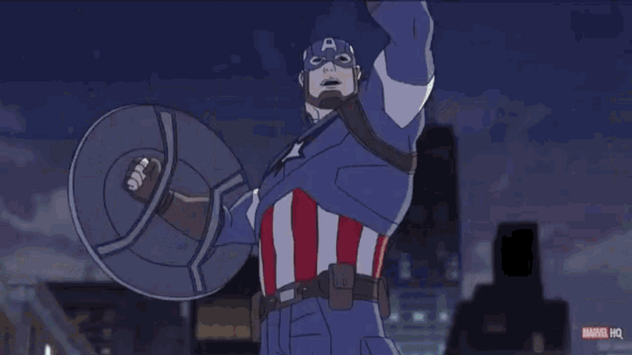Hulk Black Widow And Avengers Animation GIF