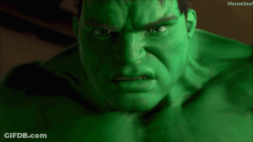 Hulk Face Close Up Illusive Soul GIF