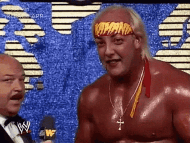 Hulk Hogan Funny Brother Face Swap GIF