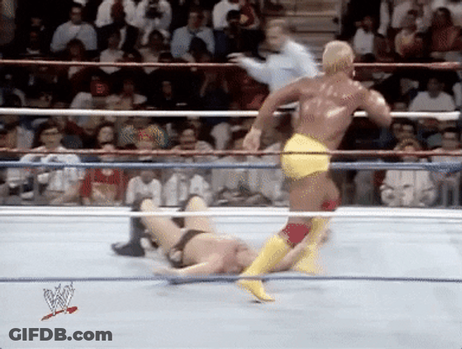 Hulk Hogan Jumps GIF