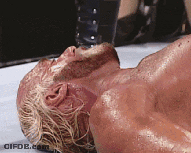 Hulk Hogan Knocked Out GIF