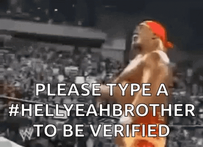 Hulk Hogan Verified Hell Yeah Brother GIF