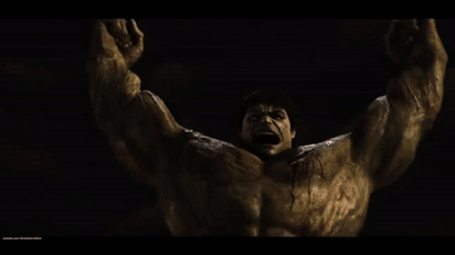Hulk Punching The Ground GIF