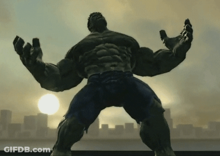Hulk Regaining His Power GIF