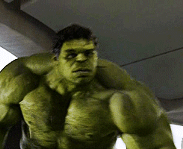 Hulk With Confused Look GIF