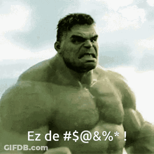 Hulk With EZ De Words GIF