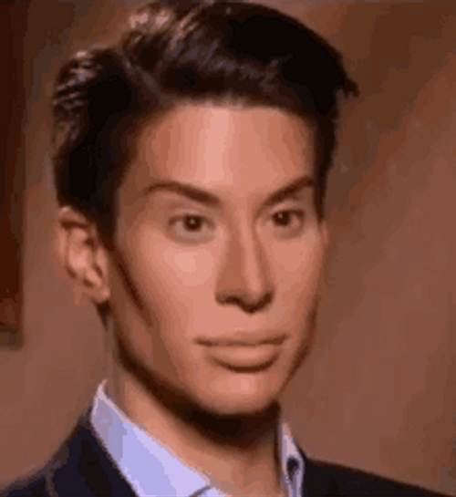 Human Ken Doll Justin Jedlica Blinking Eyes GIF
