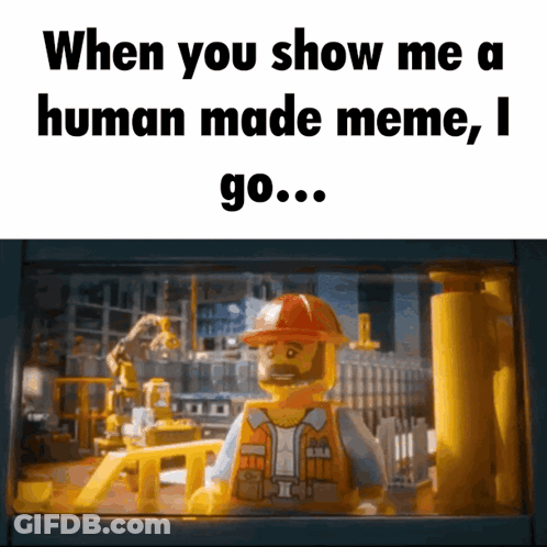 Human Made Meme I Go GIF