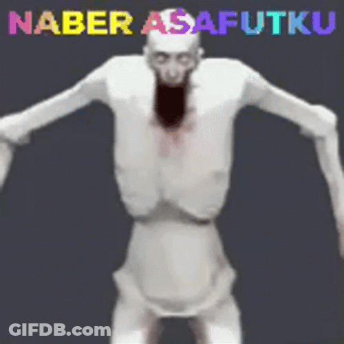Human Siren Head Open Mouth GIF