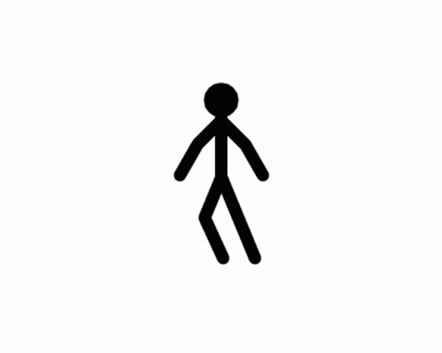 Human Stick Figure GIF