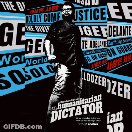 Humanitarian Dictator Poster Man GIF